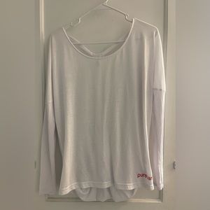 Alo Yoga Pure Barre Cut Out Top size medium